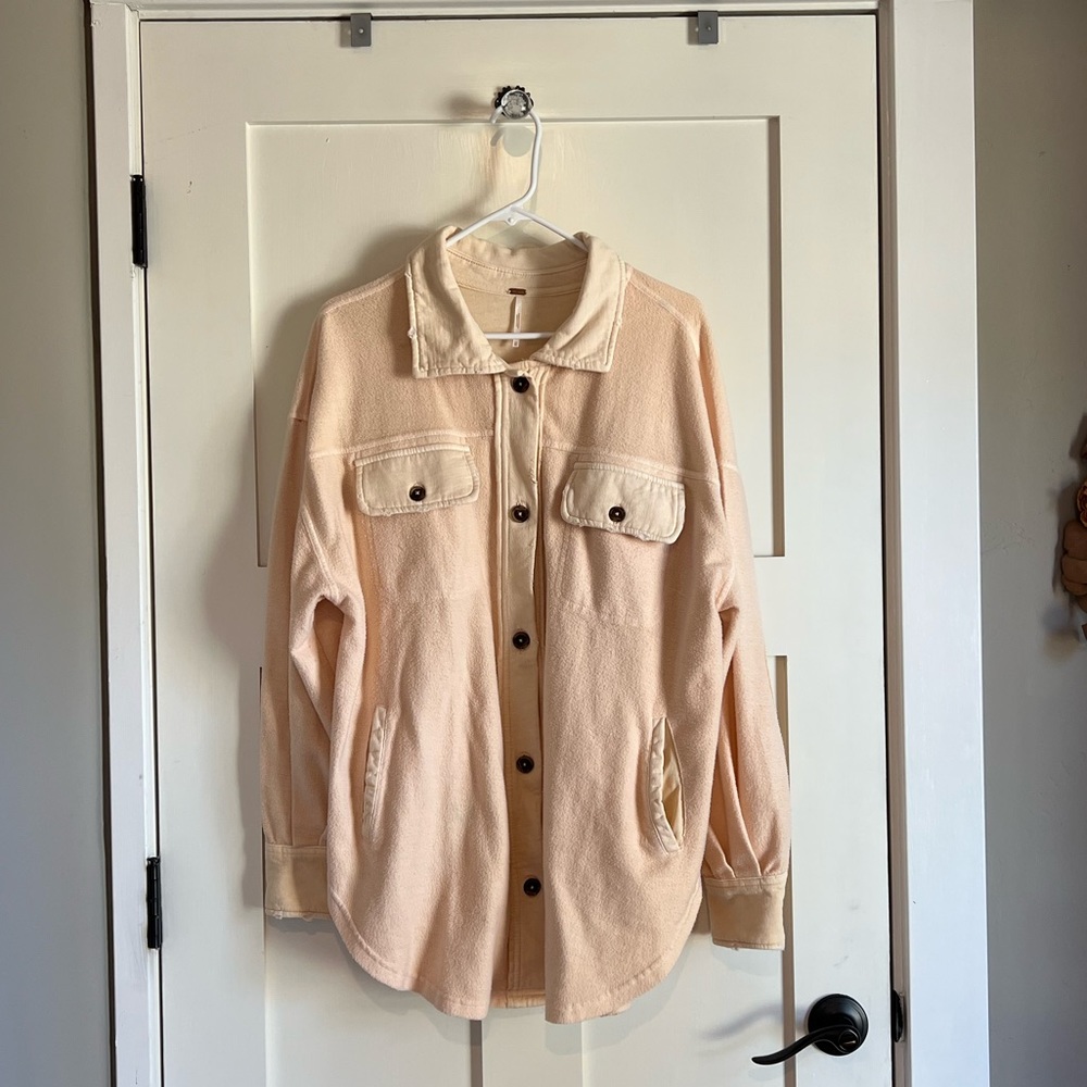 Free People shirt jacket